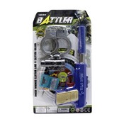 Набор: пистолет, наручники и пули