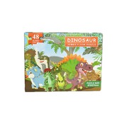 Пазл «Динозавр», 48 деталей, 10×9,5 см, 3 модели