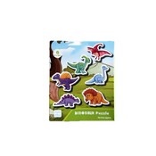 Puzzle „Dinozaur“ 18 luni+, 12 piese, 4 modele