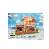 Puzzle‑căsuță 3D, 32 piese, 10 modele