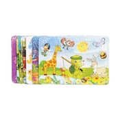 Puzzle animale pe carton, 8 modele