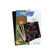 Carte de colorat „Scratch art paper“, 10 foi