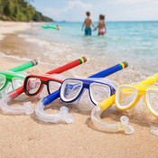 Set mască de scufundări și tub respirator