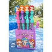 Show box cu bule de săpun în formă de sirenă, 12 bucăți