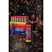 Show box cu confetti din hârtie colorată, set 24 bucăți