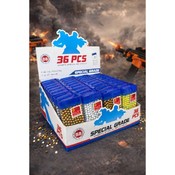 Show box cu 36 de cutii de patroane pentru arme de jucărie