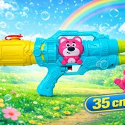 Armă de apă cu ursuleț roz (35 cm)
