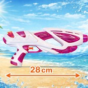 Розовый водяной пистолет современного дизайна (30 см)