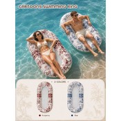 Saltea gonflabilă cu print elegant (2 culori)