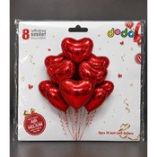 Set baloane din folie în formă de inimă – 8 piese (DODO)
