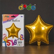 Set baloane din folie în formă de stea – 1 piesă (DODO)