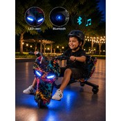 Mașină de drift cu Bluetooth și lumini LED