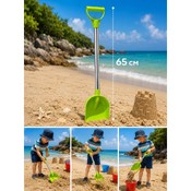 Lopată pentru nisip cu mâner din metal (65 cm)