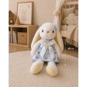 Jucărie de pluș „Iepuraș în rochiță” (45 cm)