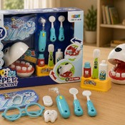 Set de joacă „Dentist pentru animăluțe”