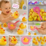 Плавающие игрушки с утятами для ванной