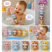 Плавающие игрушки-животные для ванной с эффектом разбрызгивания воды