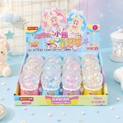 Show Box cu Slime Crystal Mud cu Sclipici și Biluțe Colorate 12 Buc.