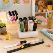 Brățări Inteligente pentru Copii, Stil Xiaomi Mi, cu Personaje Decorative – Set 12 Bucăți