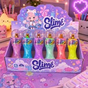 Show Box cu Slime și Figurine Capibara – 6 Bucăți