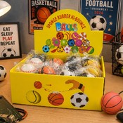 Show Box cu Mingi Rebound pe Elastic pentru Încheietură – 24 Bucăți