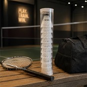 Set de fluturași din plastic pentru badminton – 12 buc.