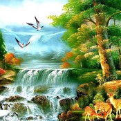 Pictură cu diamante, 40×50 cm
