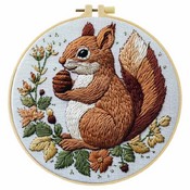 Broderie, 20×20 cm
