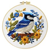 Broderie, 20×20 cm
