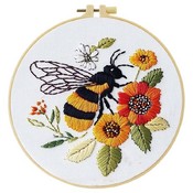 Broderie, 20×20 cm