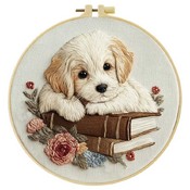 Broderie, 20×20 cm