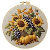 Broderie, 20×20 cm