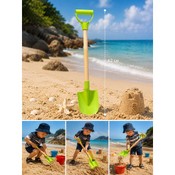 Lopată pentru nisip cu mâner din lemn (62 cm)