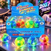 Show box cu 24 mingi antistres Fidget Spinner Ball, multicolore